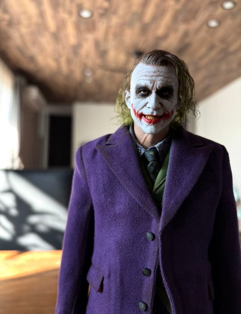 1/6 ジョーカー　カスタム　植毛ヘッド　バットマン　ホットトイズ等　おまけ付