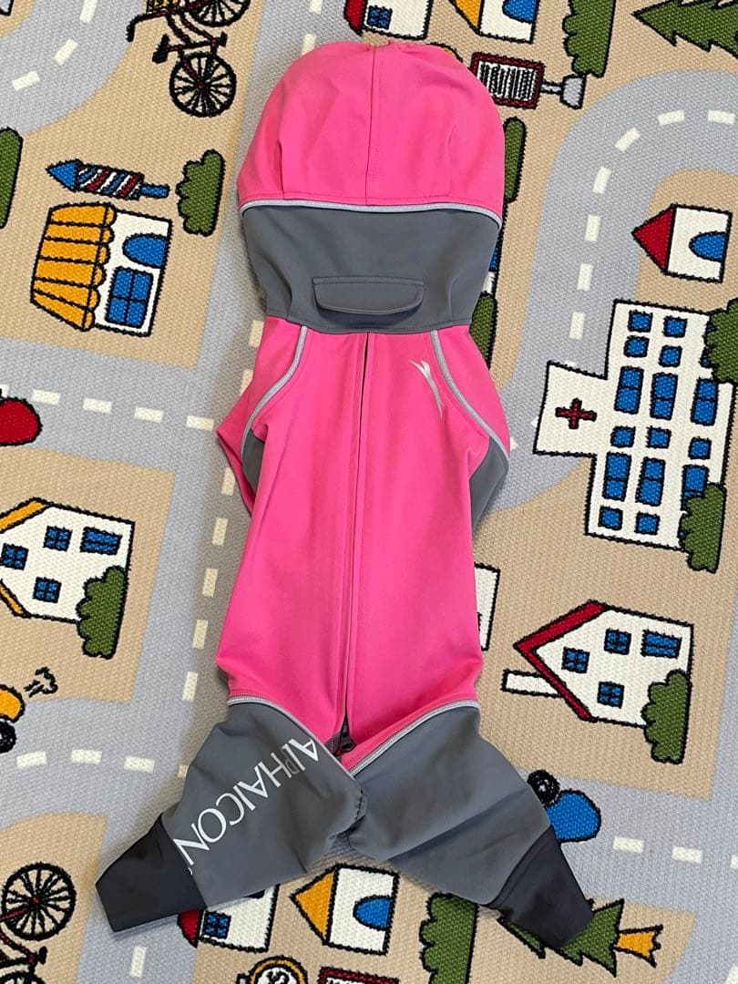 【ALPHAICON】 レインドッグガード サイズ M ピンク