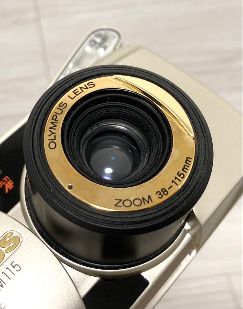 サイトウさまOLYMPUS μ【mju：】ZOOM 115 DELUXE カメラ