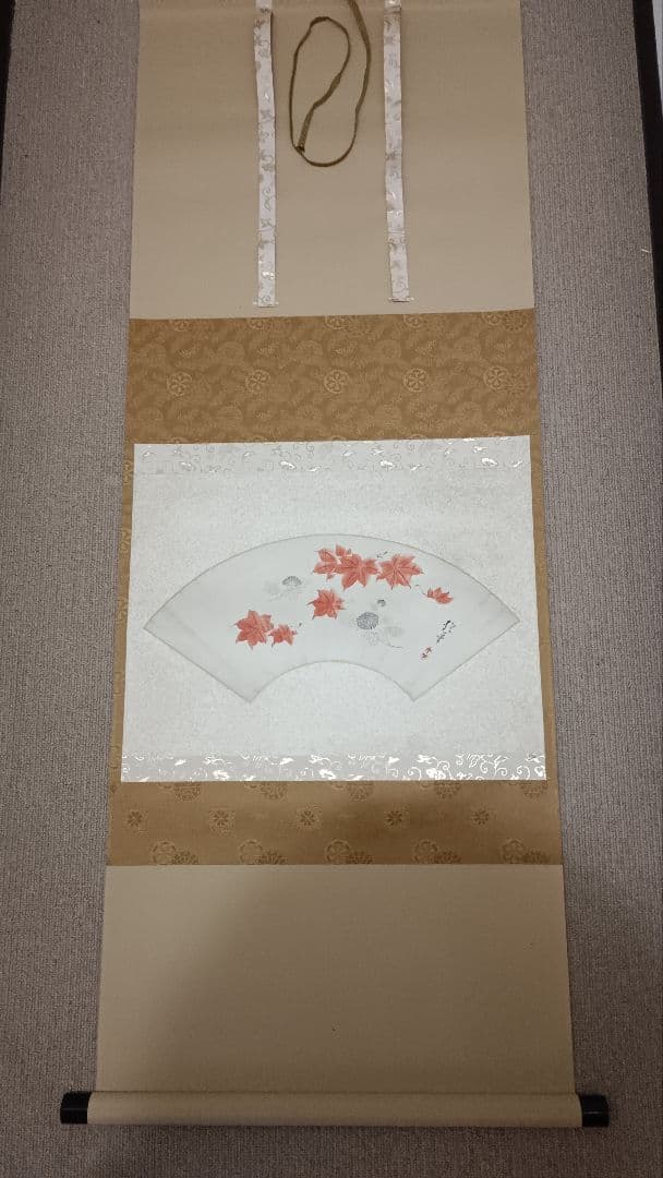 酒井抱一 掛け軸 四季扇面図 4幅セット 春夏秋冬 フィラデルフィア美術館発行