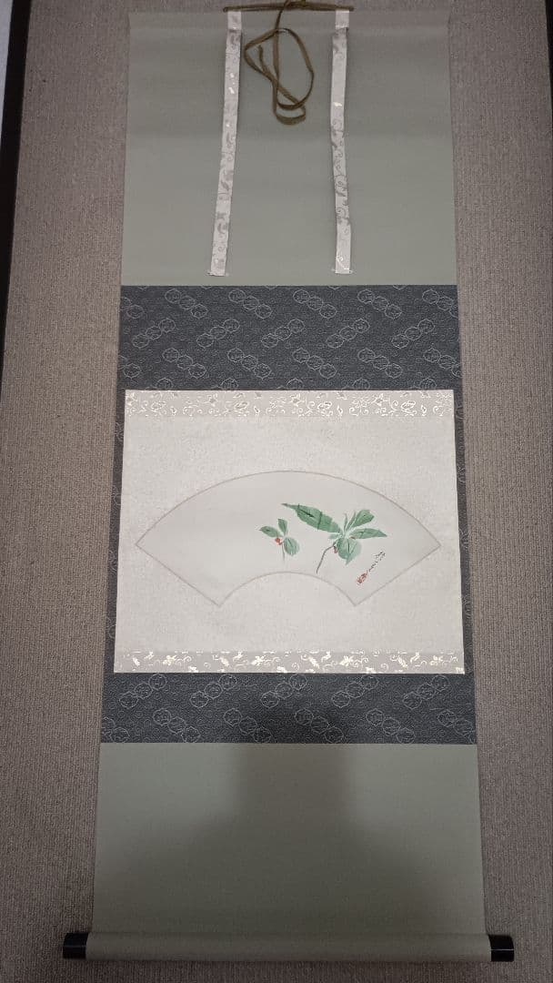 酒井抱一 掛け軸 四季扇面図 4幅セット 春夏秋冬 フィラデルフィア美術館発行