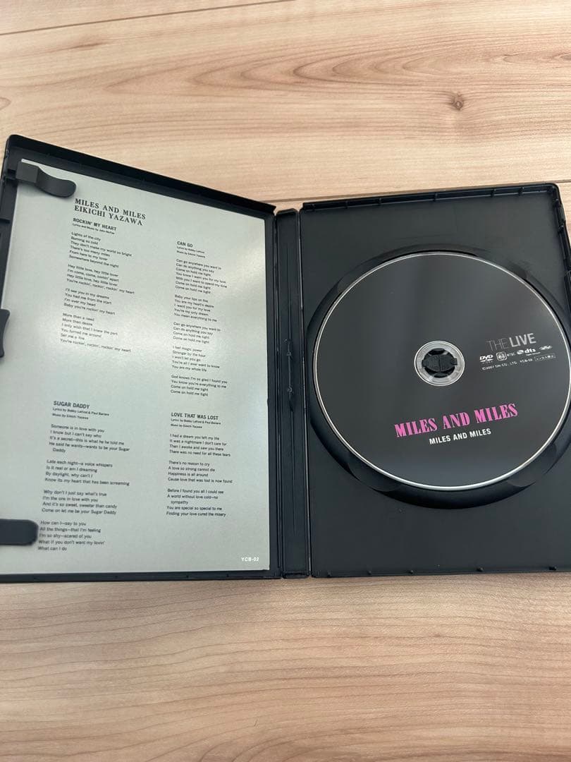 DVD 矢沢永吉/MILES AND MILES と　WILD HEART