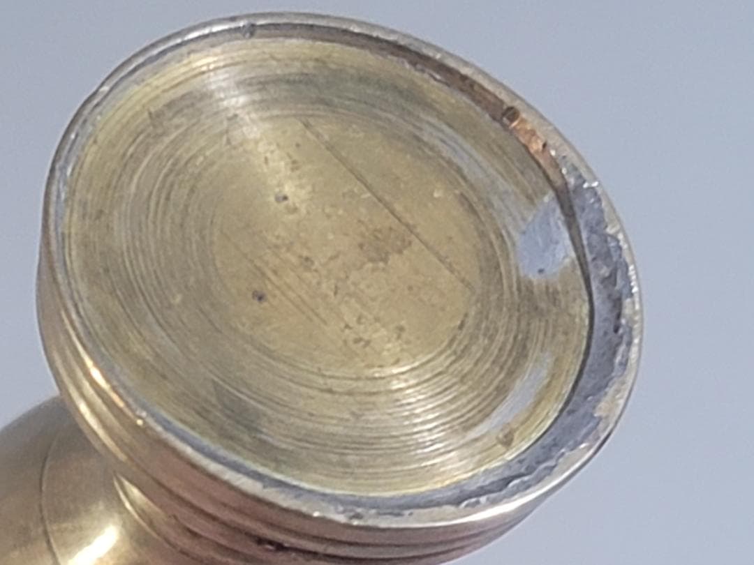 古銅 豆 香炉 花器一対 Ａ845