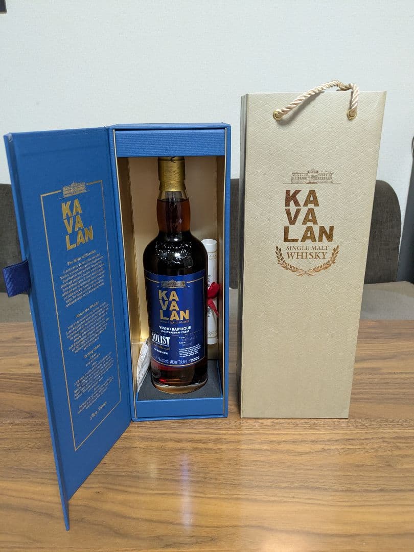 M*3様 送込★KAVALAN SOLIST Vinho Barrique 70