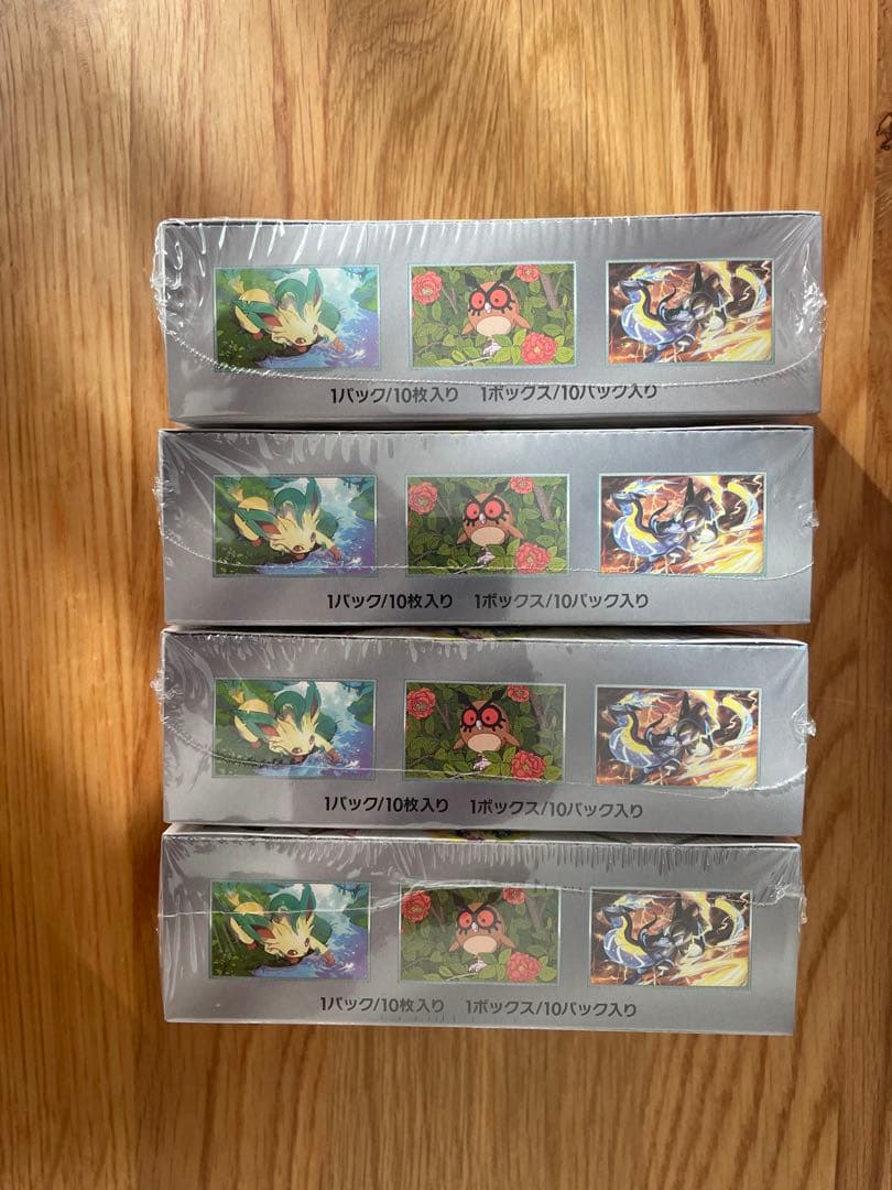 ポケモンカード テラスタルフェスex 新品未開封品 シュリンク付き 4box