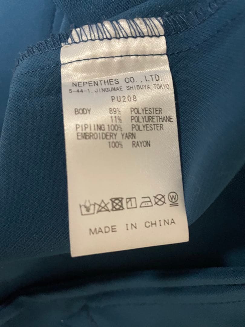 Needles Piping Cowboy Jacket Lサイズ ブルー