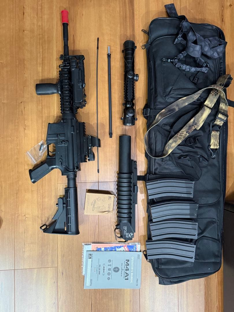 TOKYO MARUI M4A1 カービン　次世代電動ガン　セット