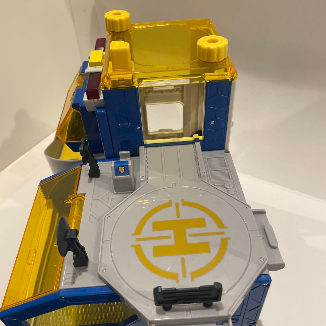 トミカ ハイパーブルーポリス ステーション 動作確認済み 美品