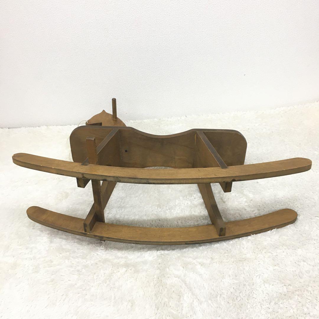 80〜90s USAヴィンテージ ロッキングホース オールド 家具 木馬