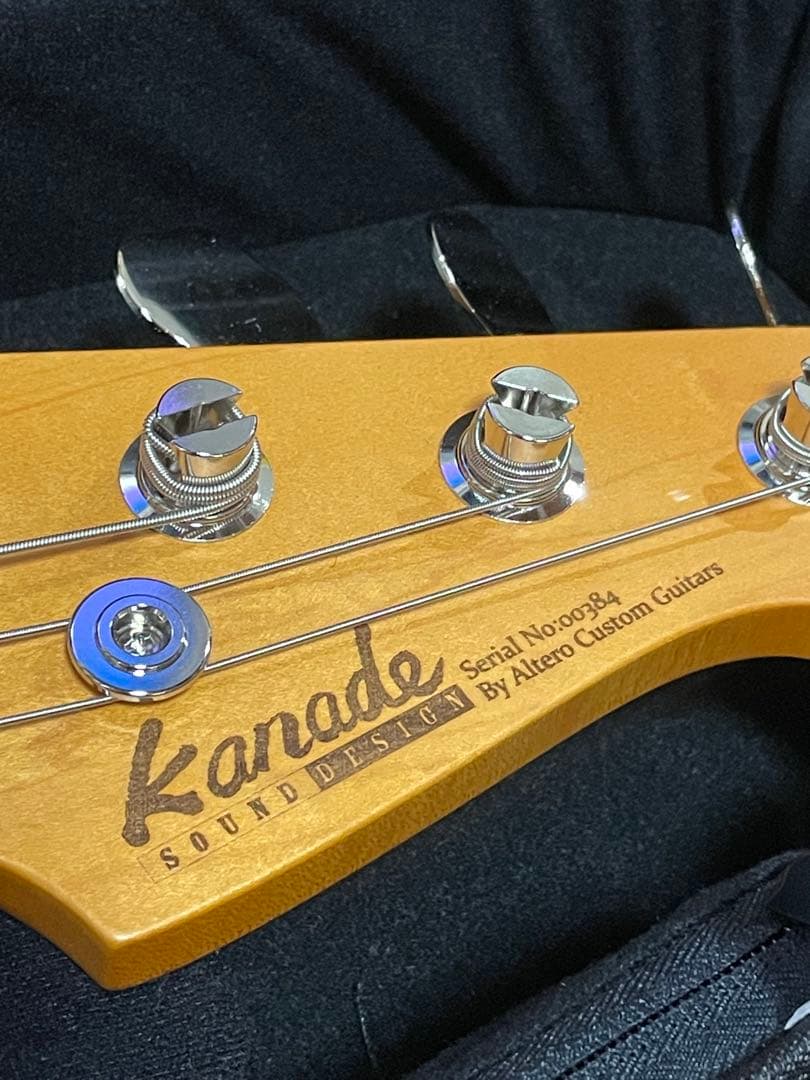 Kanade SOUND DESIGN KPM-AS 藍染 ベース　ケース付