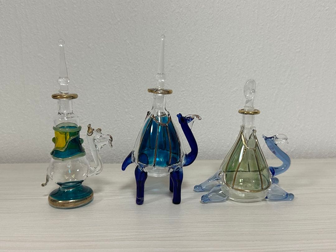 エジプト　香水瓶　ラクダ　3個セット