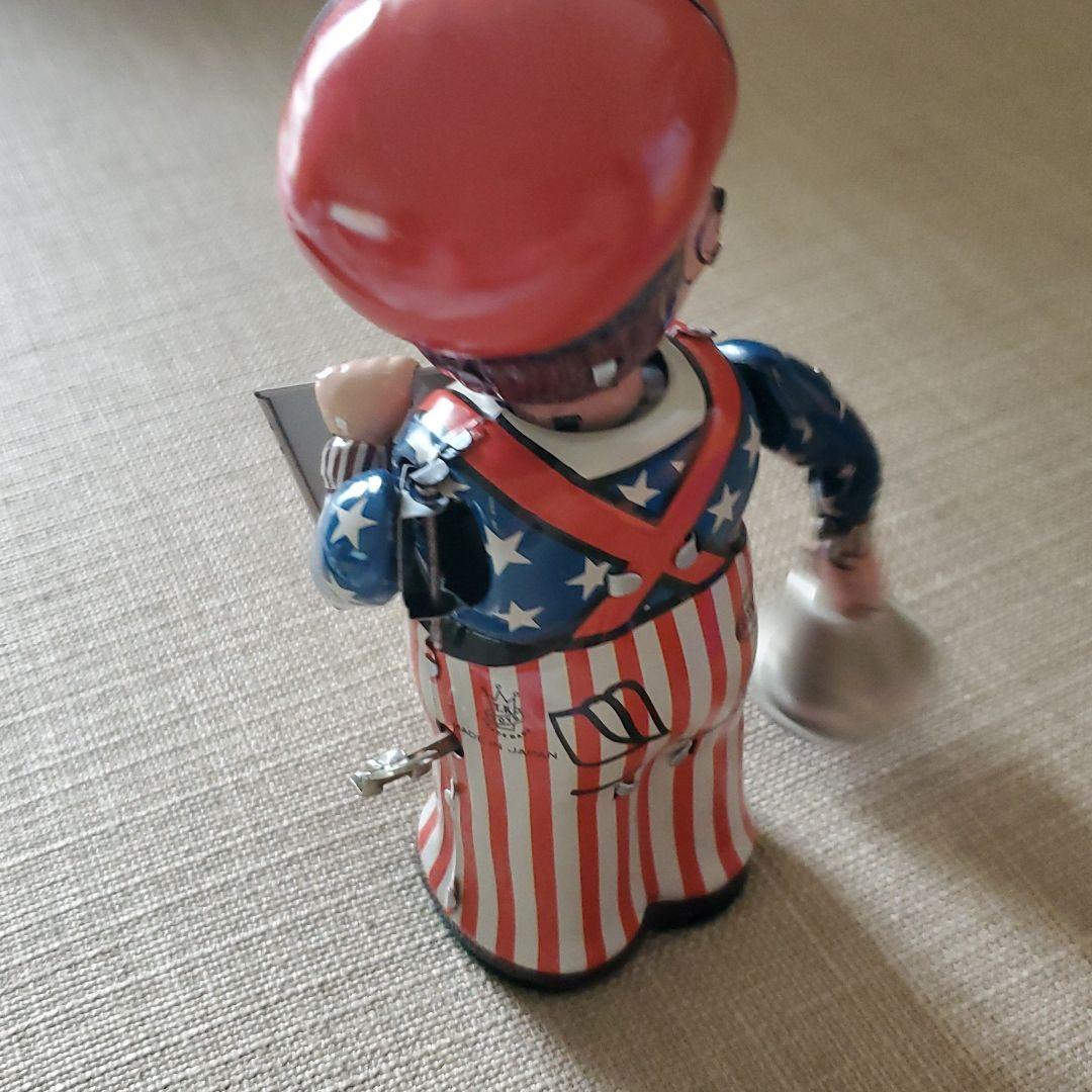 FOSSIL NEWS BOY 時計　ブリキ人形