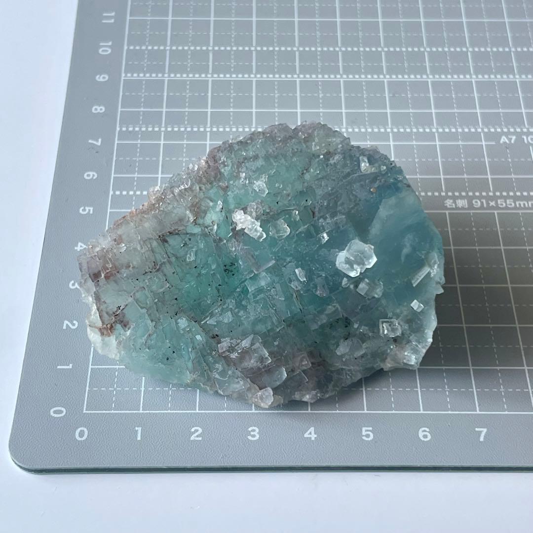 ドイツ産 黒い森 フローライト 蛍石 鉱物標本 原石 ①