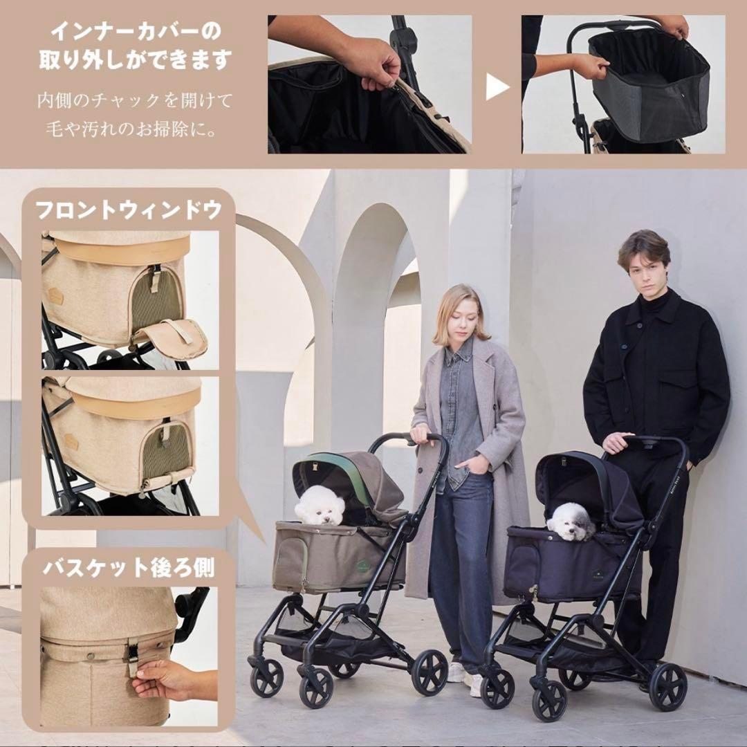 折りたたみペットカート　ロイヤルテイルズ フローレンス 正規品黒 レアオプション