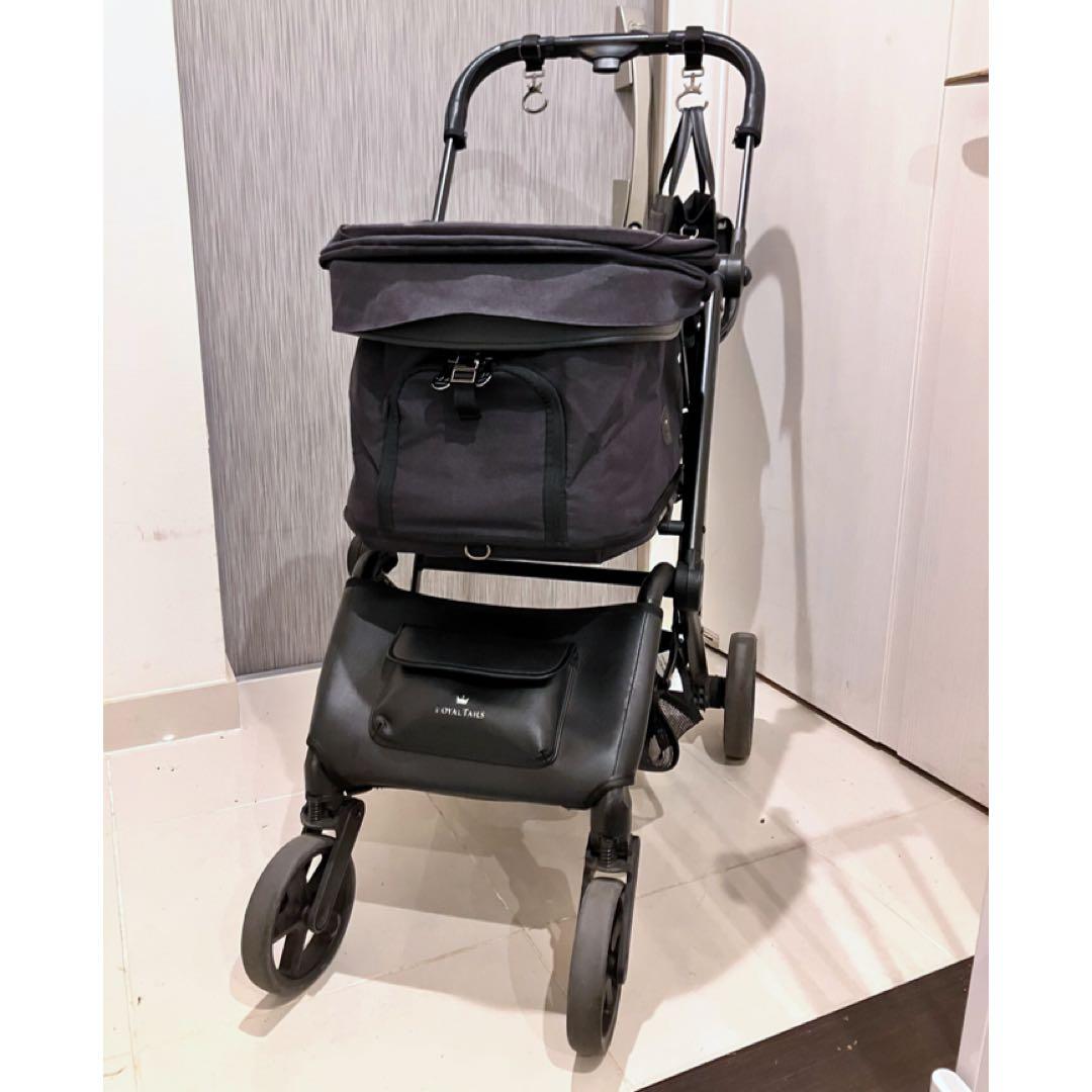 折りたたみペットカート　ロイヤルテイルズ フローレンス 正規品黒 レアオプション