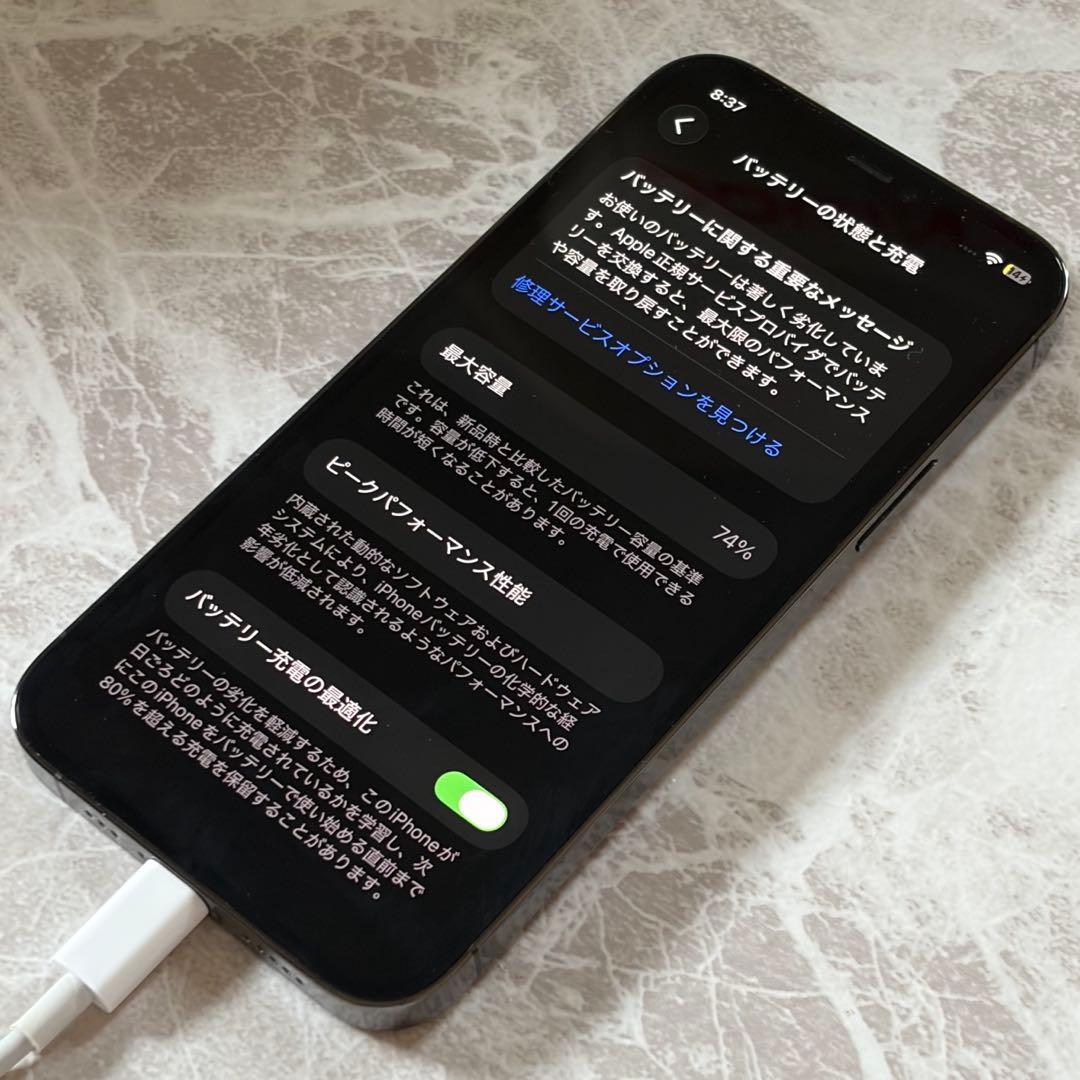 Apple iPhone 12Pro グラファイト 256GB