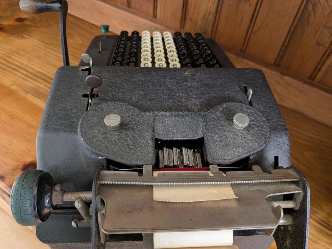 アメリカ　NY アンティーク　計算機　ALLEN WALES