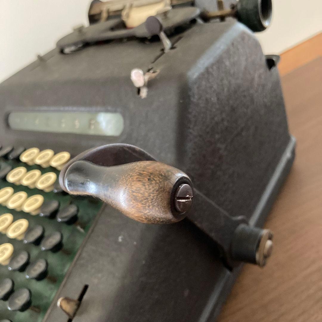 アメリカ　NY アンティーク　計算機　ALLEN WALES