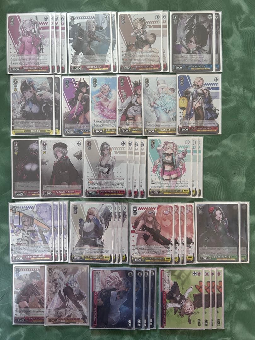 ヴァイスシュヴァルツ　NIKKE デッキ　フルホイル