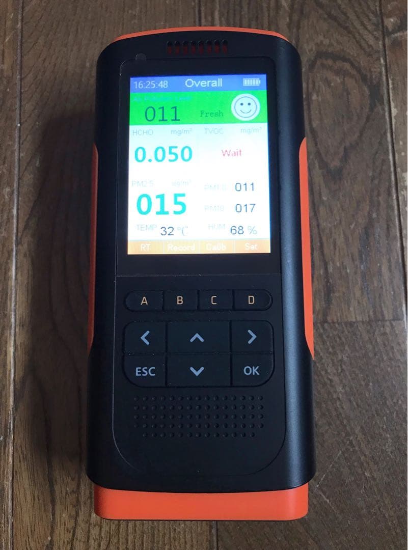 動作確認済み【美品】サンワサプライ 空気質測定器 PM2.5 ホルムアルデヒド