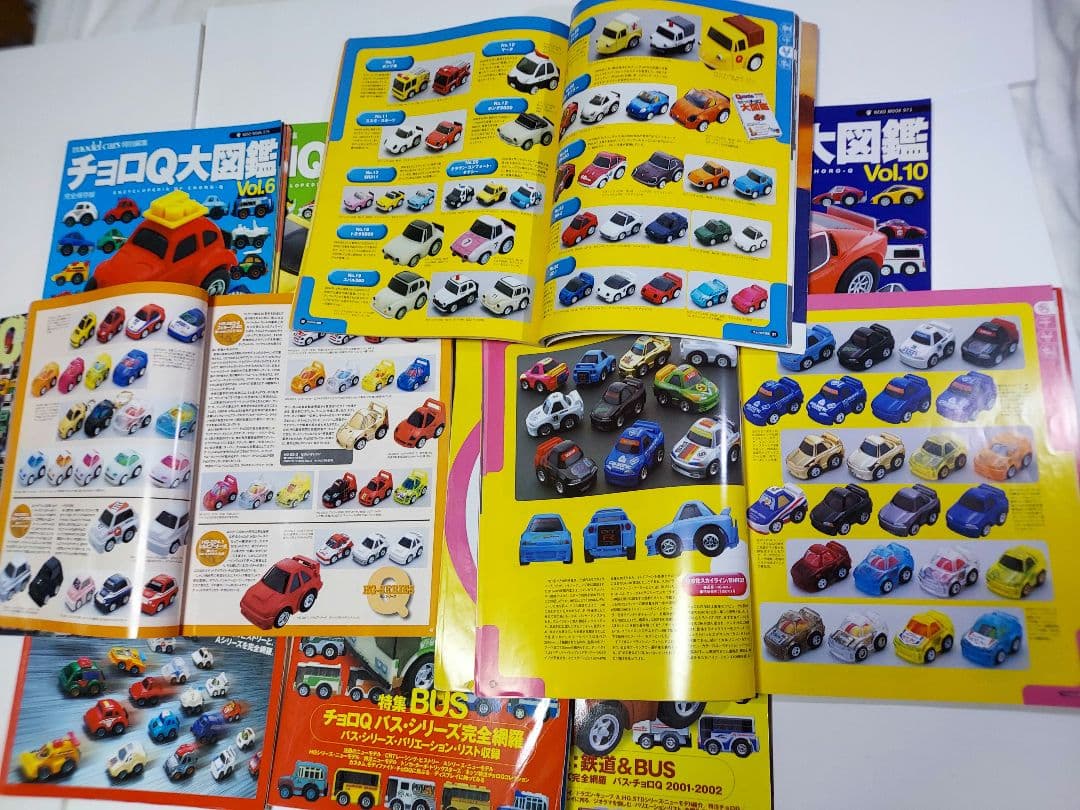 model　cars チョロQ 大図鑑
