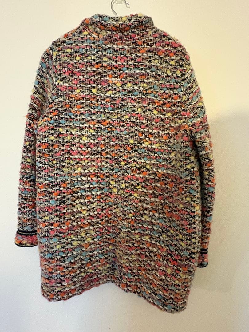 coohemコーヘン ファンシーツイードジャケットコート　美品