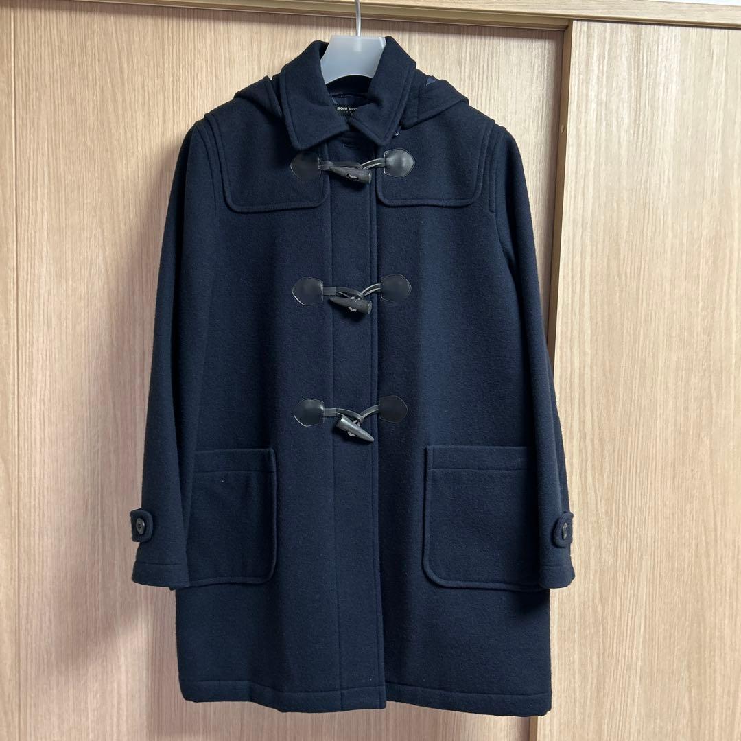 ダッフルコート　ポンポネット 160