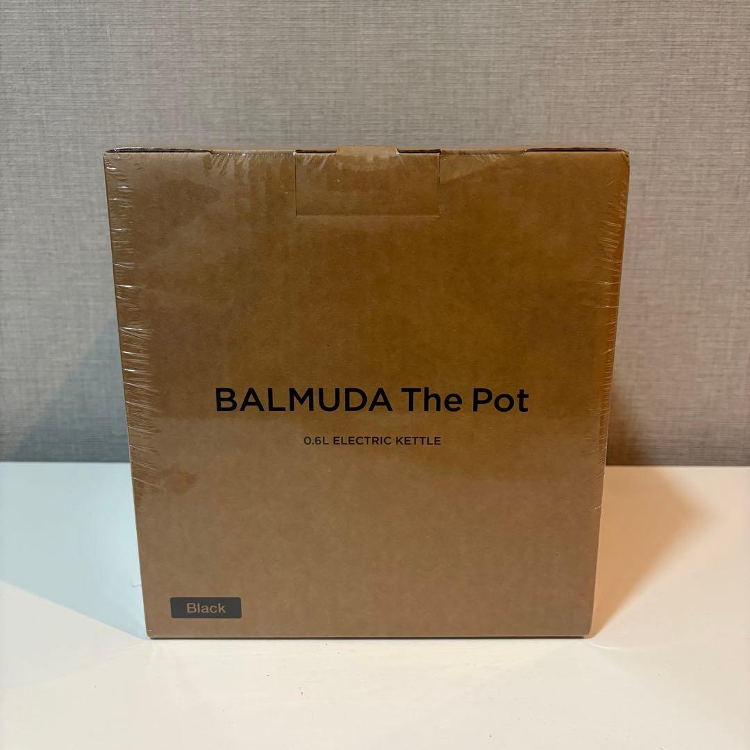 [新品未開封] BALMUDA The Pot Black