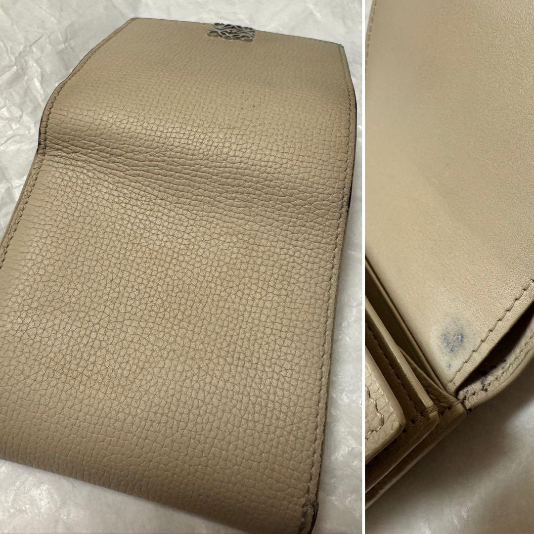 K*】様 LOEWE ロエベ　アナグラム　コンパクト　フラップウォレット