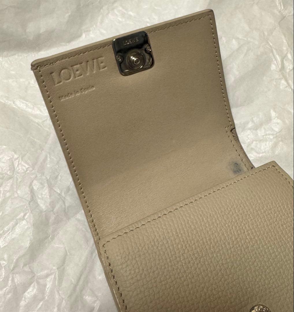 K*】様 LOEWE ロエベ　アナグラム　コンパクト　フラップウォレット