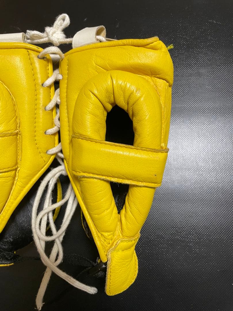 Winning製 ボクシングヘッドギア Mサイズ（イエロー）