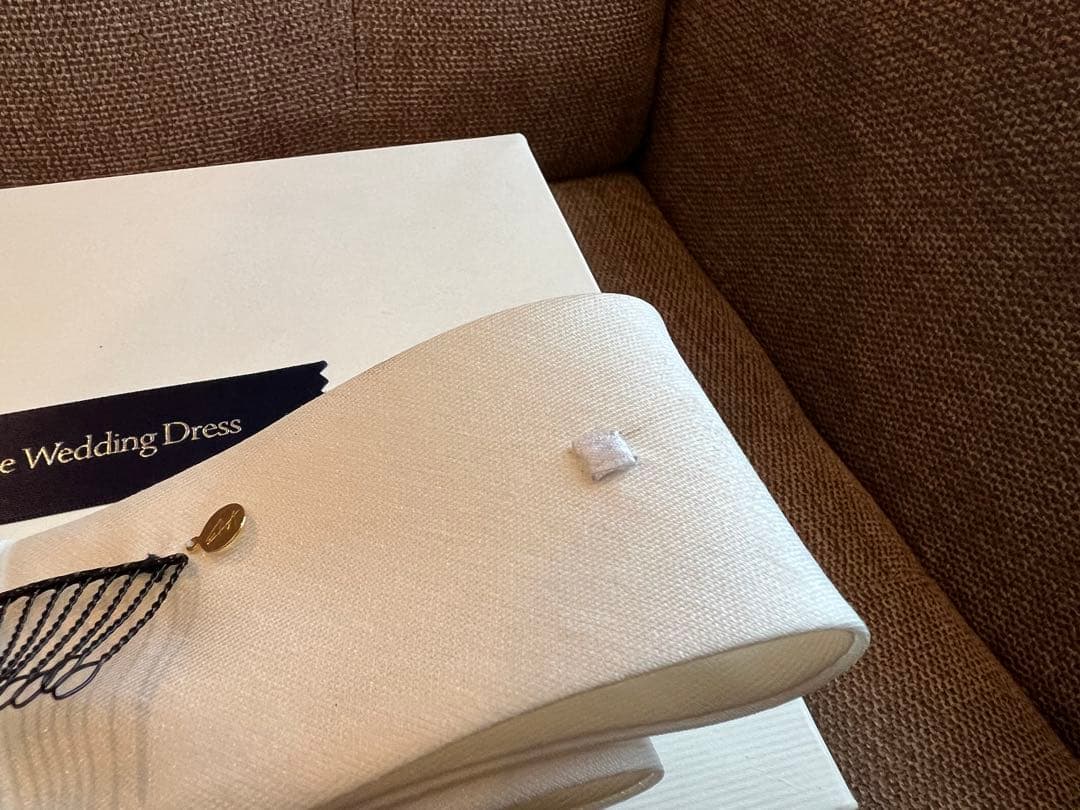 エマリーエ リボンボンネ Mサイズ 箱あり美品