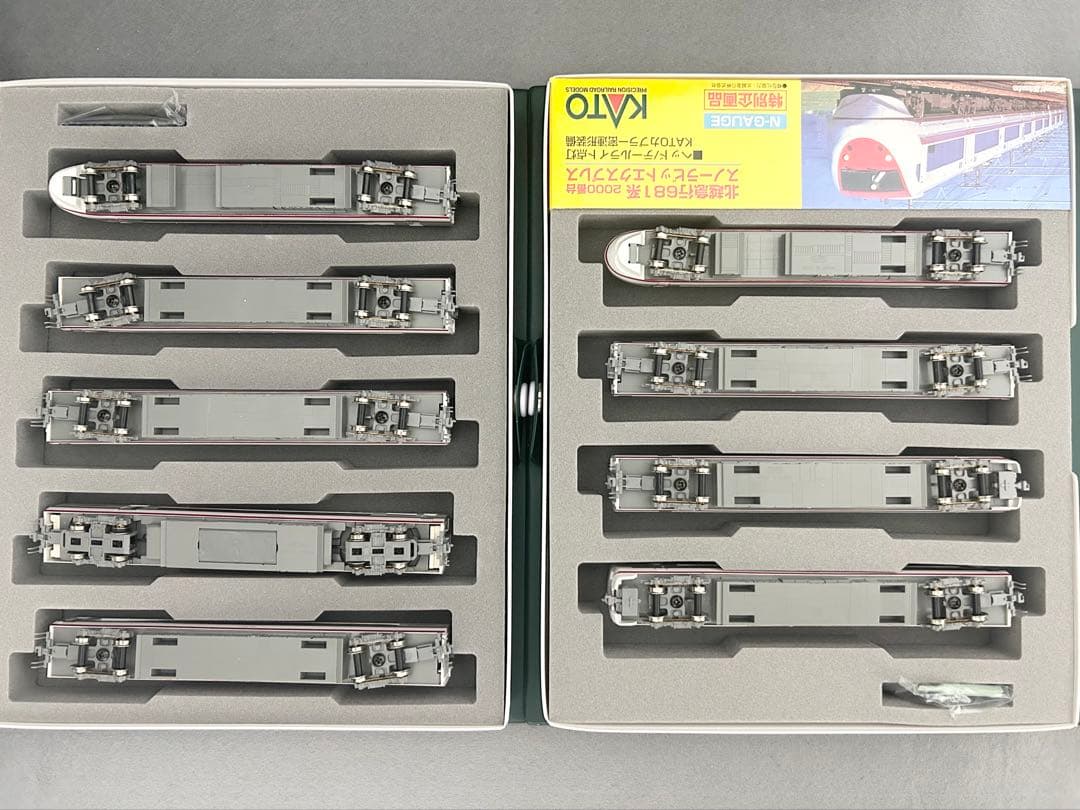 ⭐︎美品⭐︎KATO 681 2000系 北陸急行スノーラビット AB9両セット