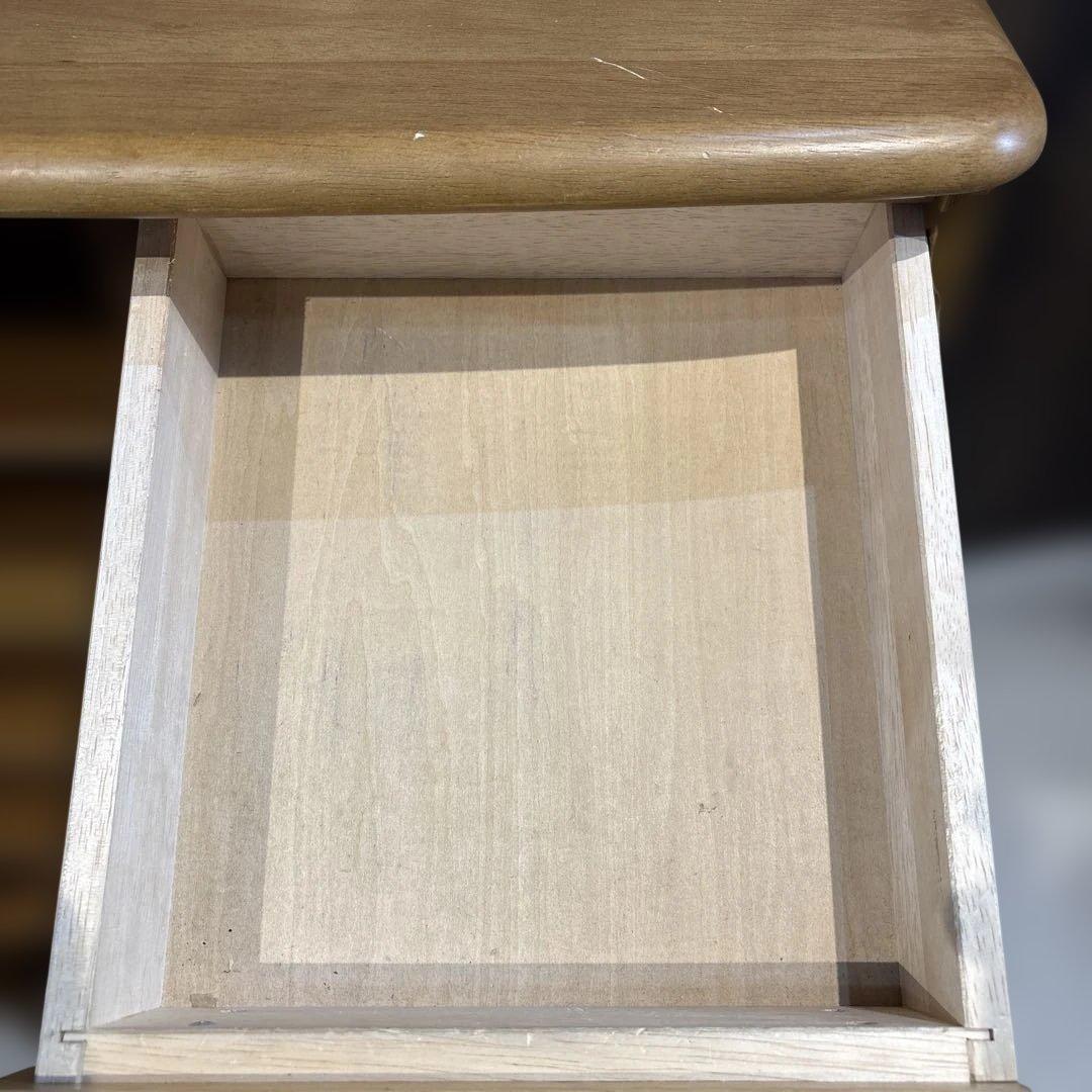 カリモク　スリッパラック　ナチュラルウッド キャビネット