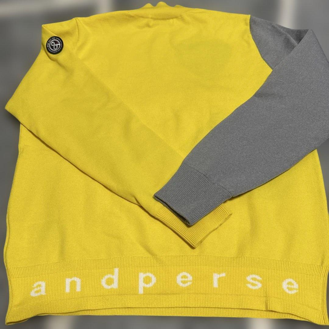 ゴルフウェアand per se ソリストヒート袖防風