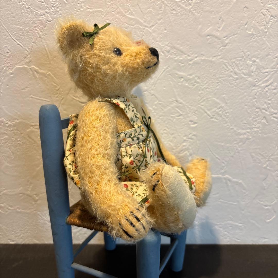 シュタイフ　テディベア　April 036873 椅子付き