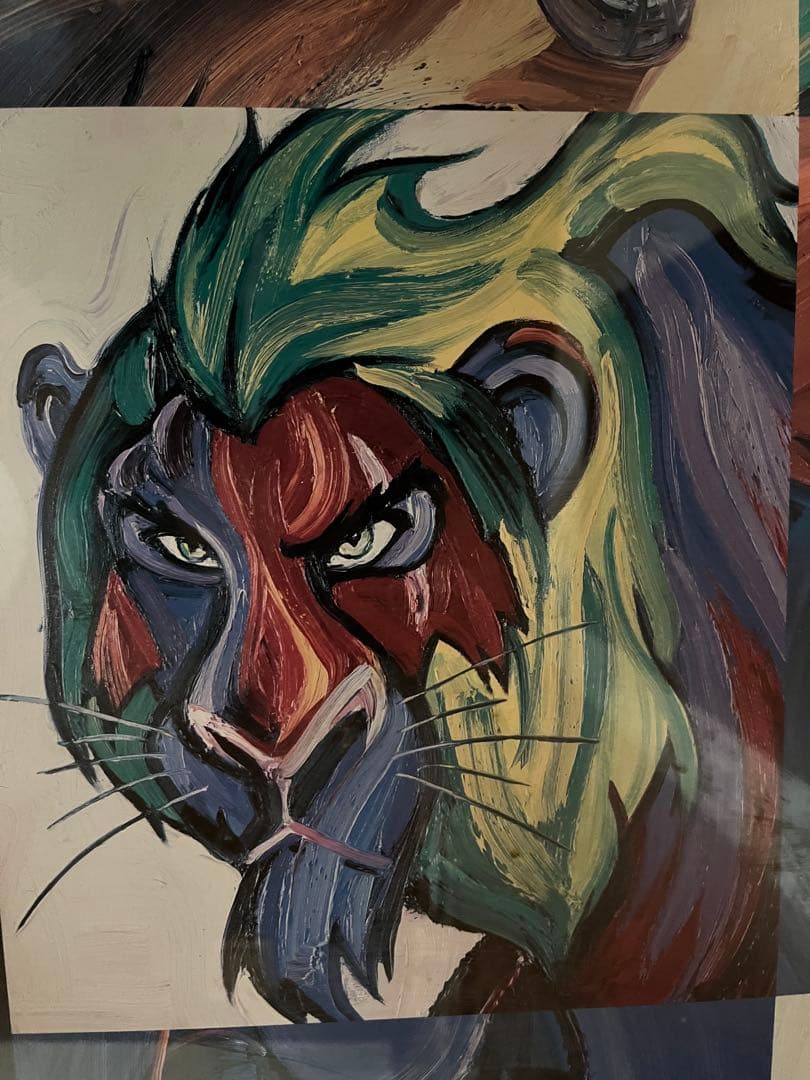 ディズニーVillains ポスター額入り