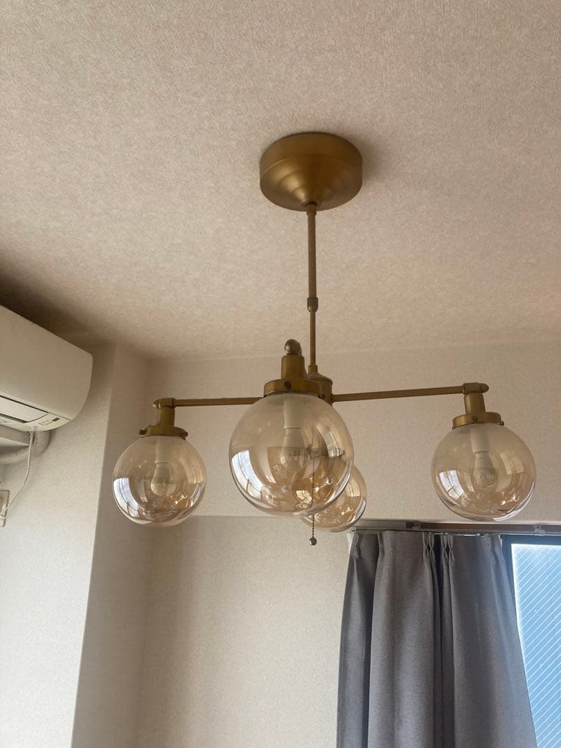 ハモサ　シーリングライト 4灯 MOON CROSS LAMP