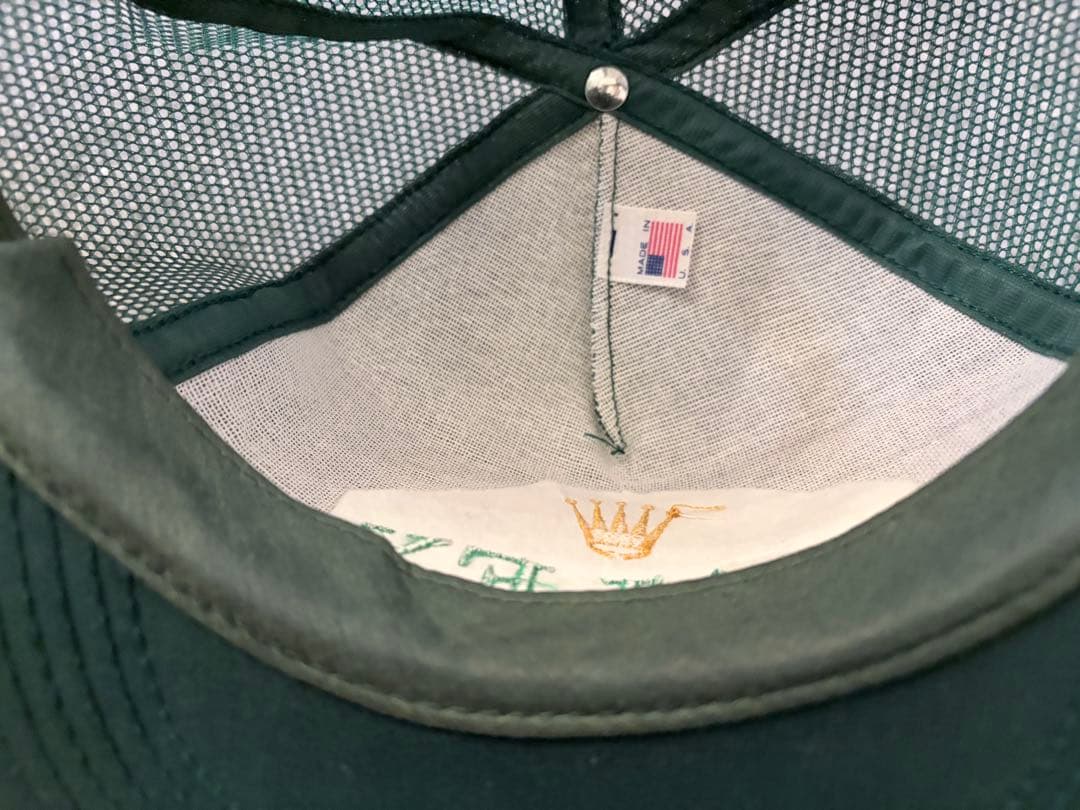 ROLEX グリーン メッシュキャップ