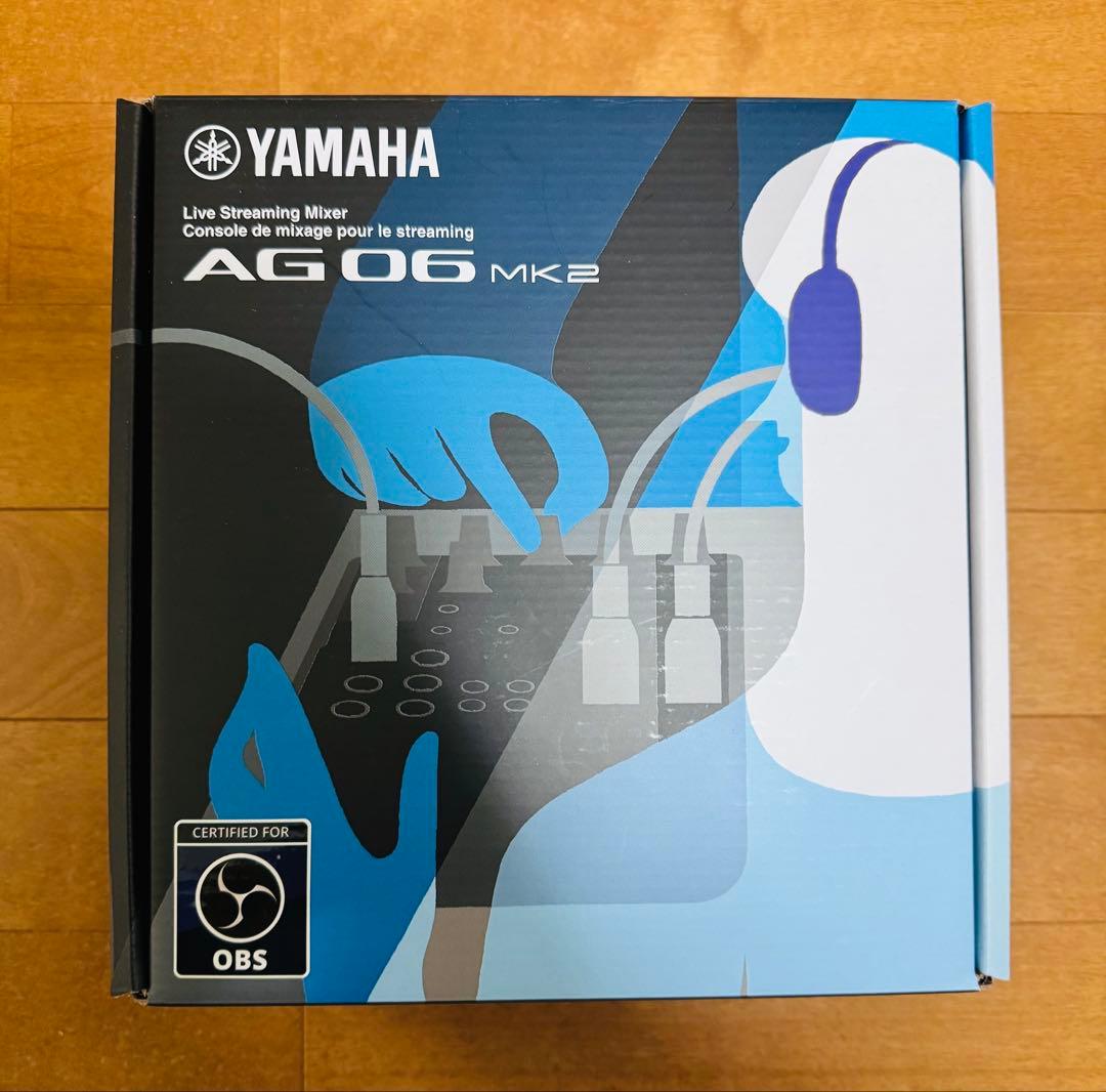 Yamaha AG06 MK2 オーディオミキサー