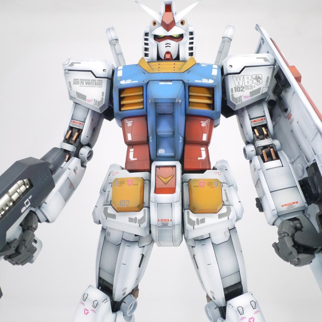 ガンプラ　MG ガンダム Ver3.0　全塗装　完成品