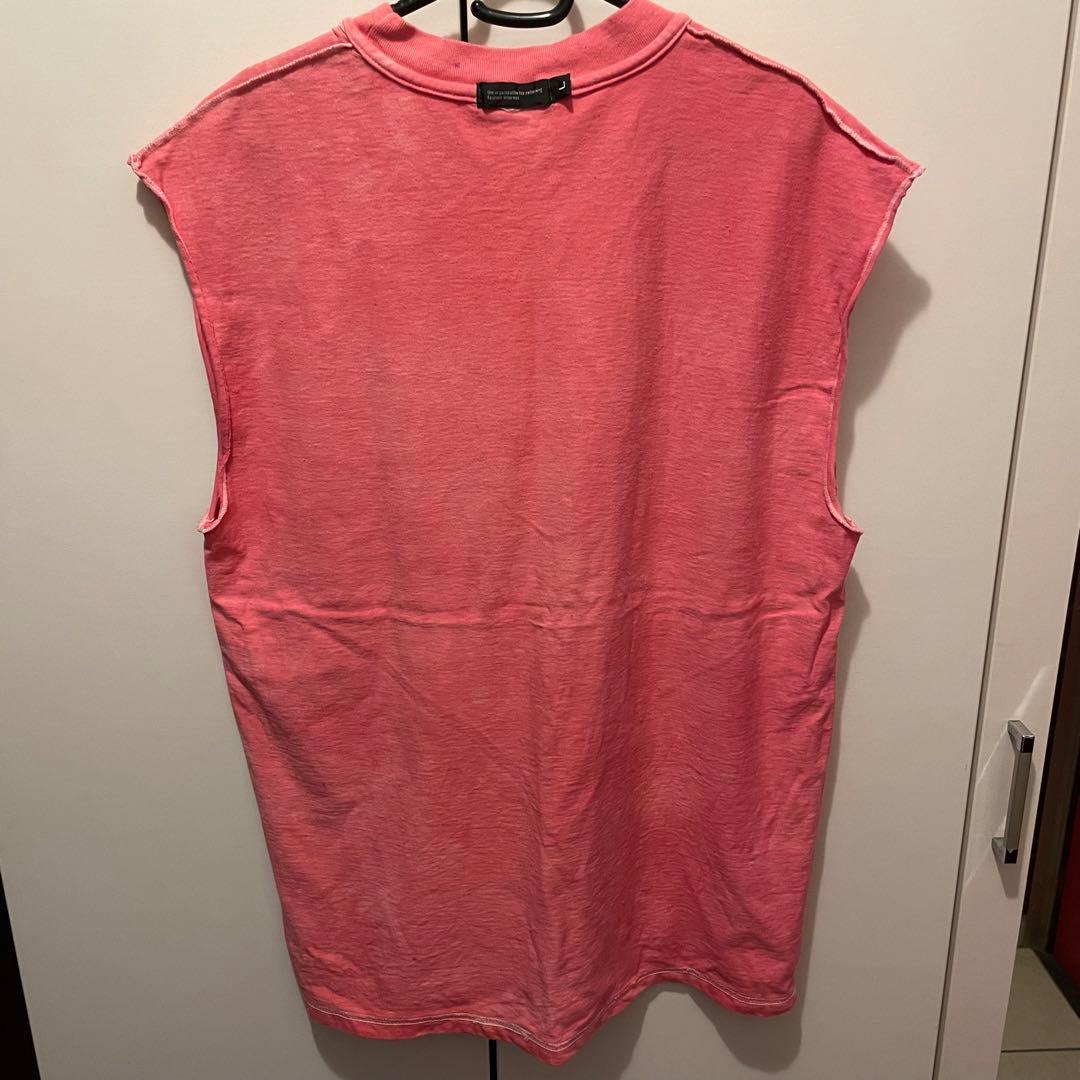 【希少】90s ORFI ノースリーブカットソー　リバーシブル仕様　ヴィンテージ