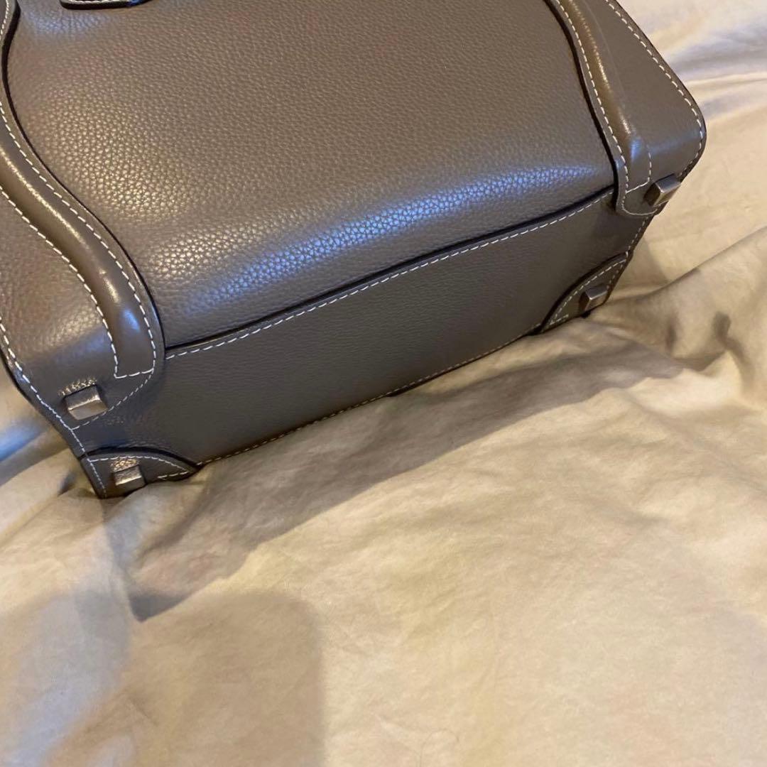 【美品】セリーヌ ラゲージ マイクロ スリ 旧ロゴ　正規品