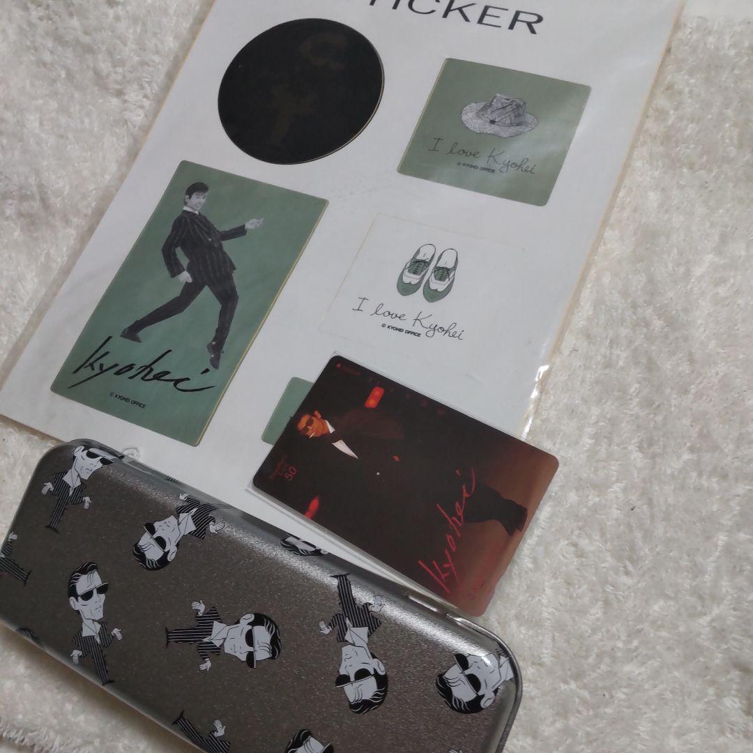 柴田恭兵カンペン、ステッカー、ハンカチ カードセット