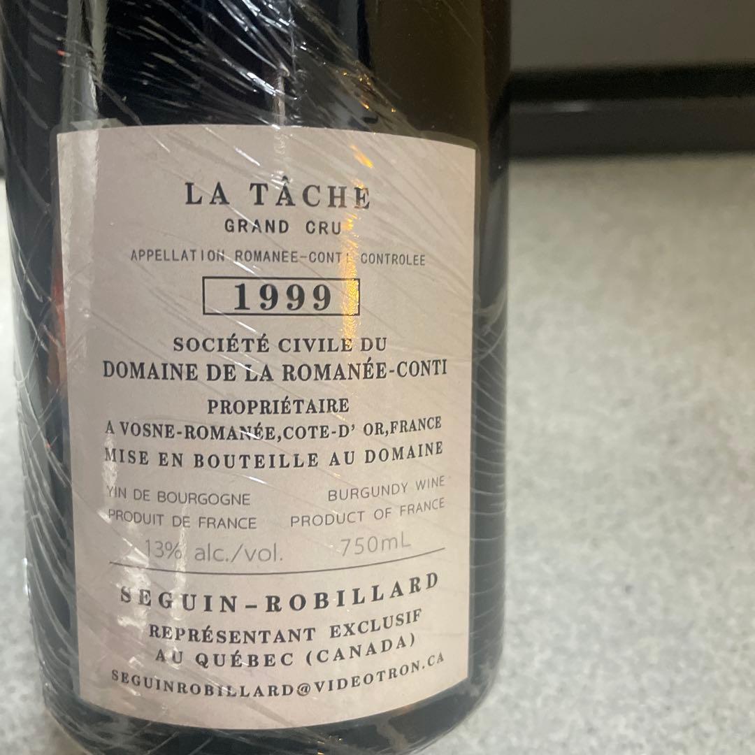 DRC LA TACHE（ラターシュ）1999 ロマネコンティ750ml(13）