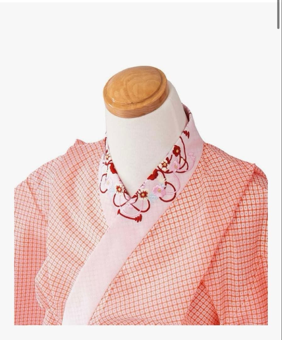 7歳 七五三 正絹 古典柄着物 フルセット