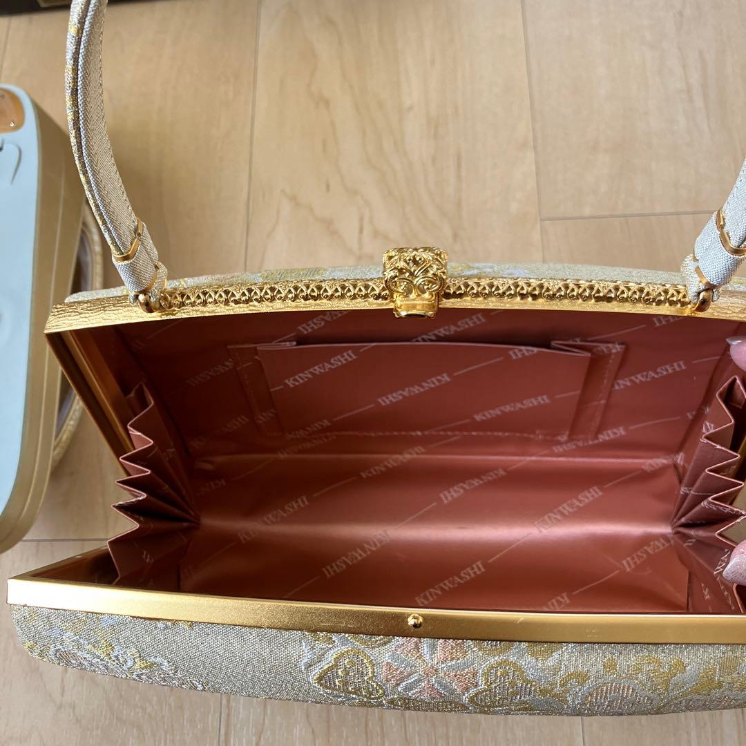 キンワシ印　和装用バッグと草履セット