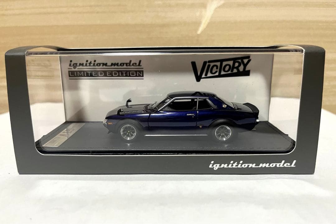 イグニッションモデル 1/43 ト ヨタ セリカ 1600GTV パープル