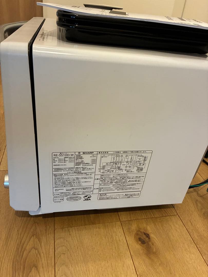 【ジャンク】SHARP RE-SS10D オーブンレンジ