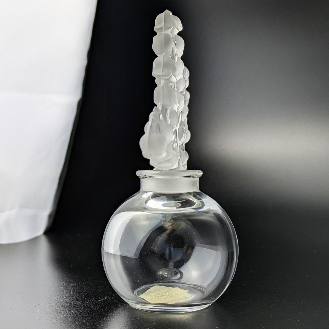 萌えるすずらん★ラリック 香水瓶 クレールフォンテーヌ 12cm 美品